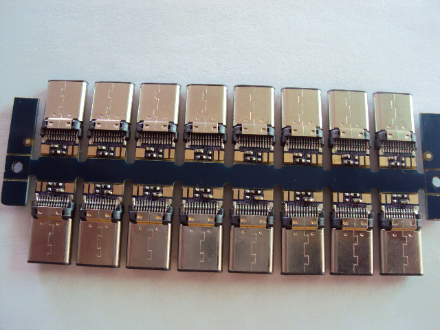 USB3.1 TYPE-C TO USB3.0 PCB带电阻。