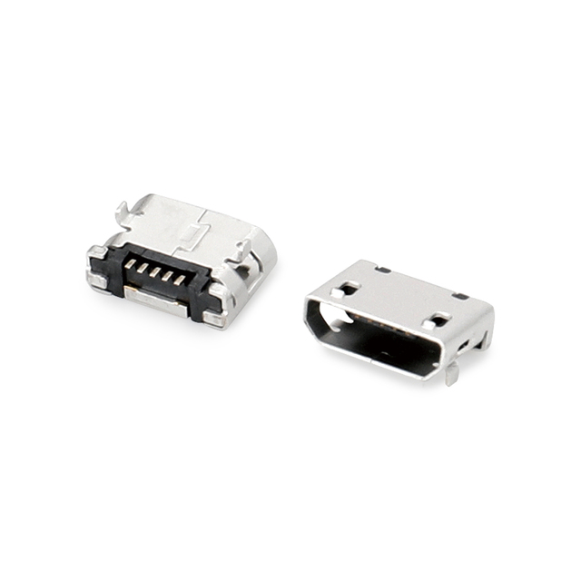 0047-MICRO USB 6.4有焊脚无柱 平口
